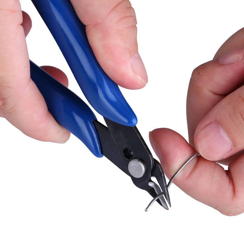 Electrical Wire Cable Cutter Diagonal Side Cutting Pliers Nipper Alicate Forceps Hand Tools Ferramenta