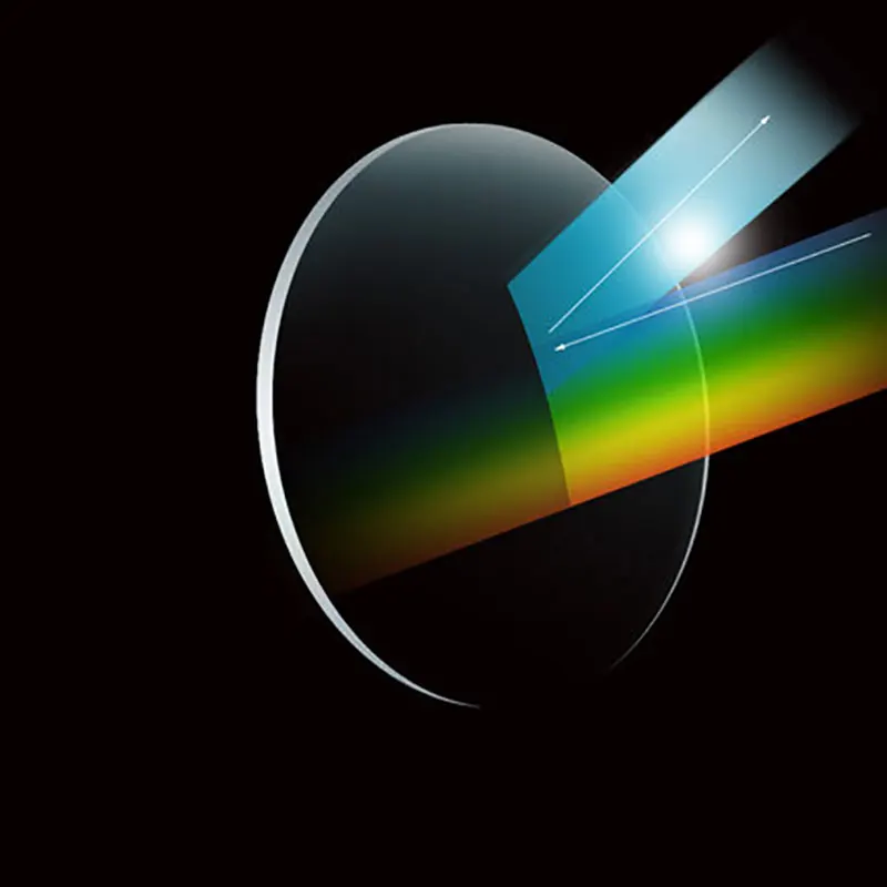 1,67 Photochrome Einzigen Vision Optische Asphärische Brillenglas Schnelle und Tiefe Farbe Beschichtung Ändern Leistung