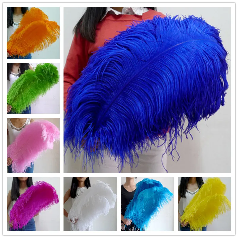 

10Pcs/lot 70-75CM Beautiful Ostrich Feathers for DIY Jewelry Craft Making Wedding Party Decor Accessories Wedding Decoration