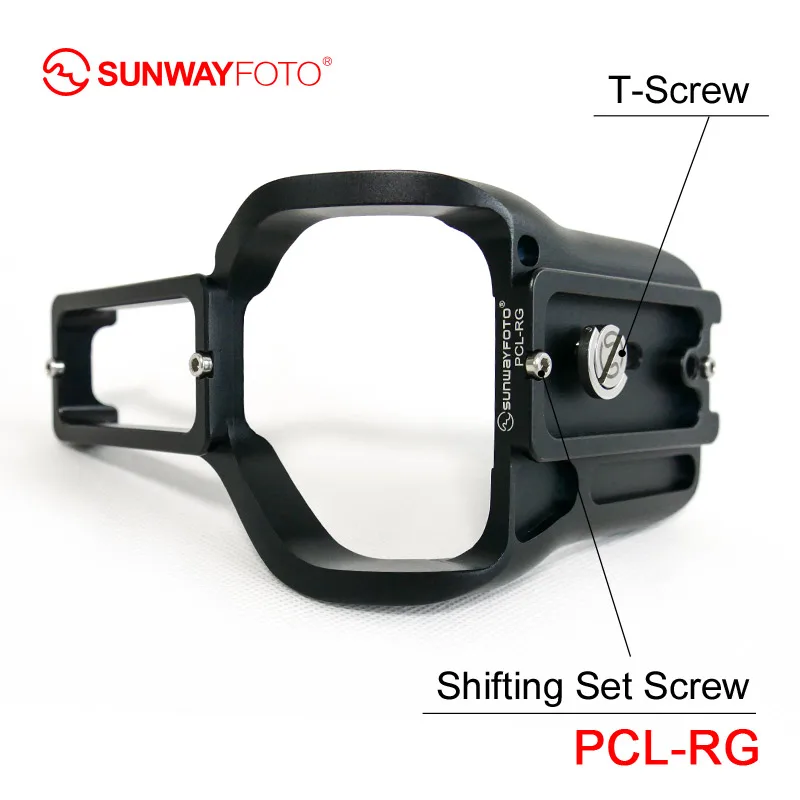 SUNWAYFOTO PCL-RG Dedicated L-bracket with Battery Grip Tripod Head Specific Aluminum Quick Release Plate for Canon EOS R