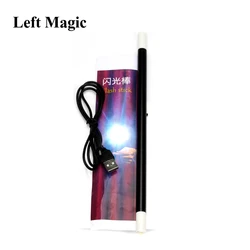 Super Flash Wand -White Light -Magic Tricks Flash Stick Close Up Mentalism Stage Magic Props Accessories G8266