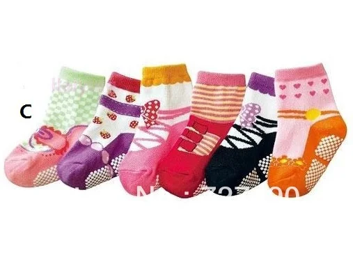 Girl Boy Anti-slip Socks The new Unisex Baby Kids Toddler socks    YFF