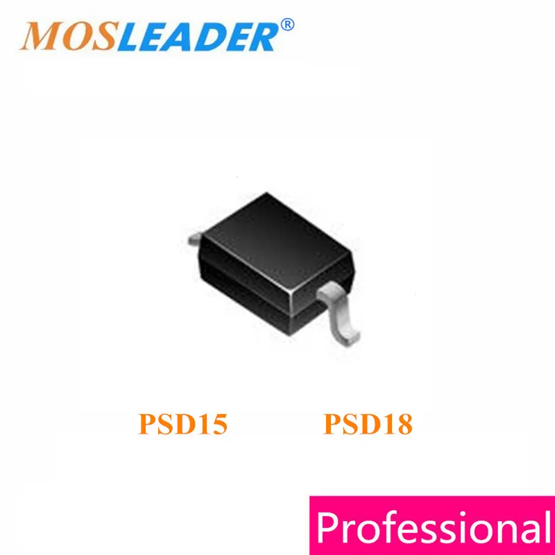 

Mosleader PSD15 PSD18 SOD323 100PCS 3000PCS 0805 PSD15C PSD18C PSD15-LF-T7 PSD18-LF-T7 PSD15C-LF-T7 PSD18C-LF-T7 TVS