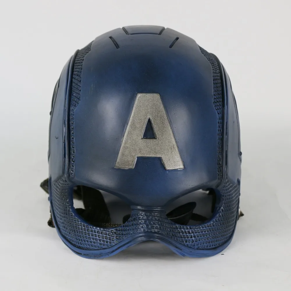 2016 película superhéroe Capitán América casco cascos máscara guerra Civil Cosplay Steven Rogers disfraz de Halloween para colección