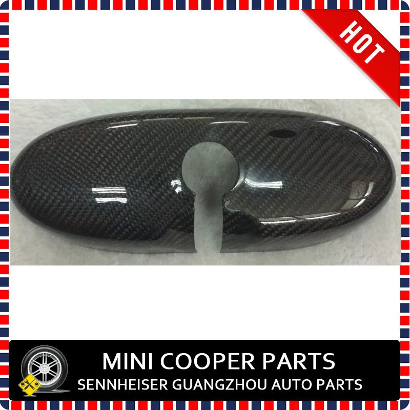 Brand new Real Carbon Fiber style Black Carbon Color interior mirror for mini cooper R55 R56 R57 R58 R59 R60 R61 (1 Pcs/Set)