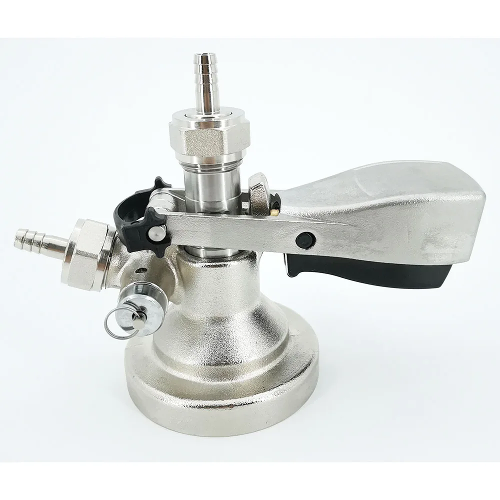 

FREE SHIPPING automatic pressure relief valve G system brass beer dispenser coupler, bar tool