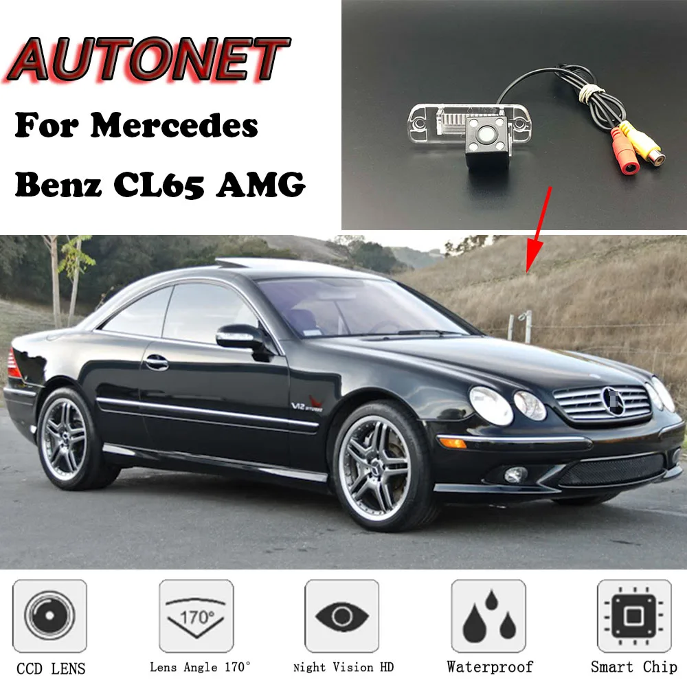 

AUTONET Backup Rear View camera For Mercedes Benz CL65 AMG 2005 Night Vision parking camera/license plate camera