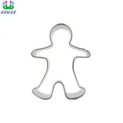 Mini Little Man Shaped Cake Cookie Biscuit Baking Molds,Cartoon Person Cake Decorating Fondant Cutters Tools,Direct Selling