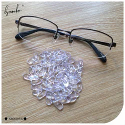 40Pairs/Lot Hot Translucent PVC Protect Sunglasses Soft Nose Pads Lock Type Frame On Nose Pad Glasses Anti-Slip Toos