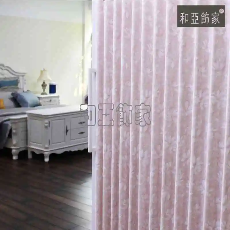 Japan Style PVC Accordion Door Foldable Sliding Door According Room Separation fireproof indoor According Door Customized Size