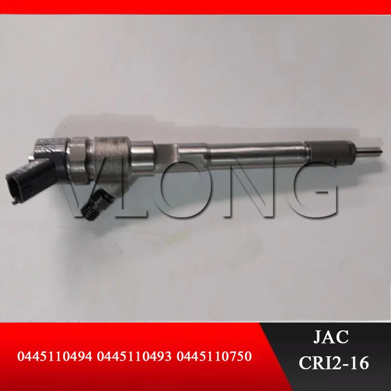 Genuine New Common Rail Injektor Auto Spare Parts For JAC 2.8D J4 MWM Engine Fuel Injector Assy 0445110493 0445110494 0445110750