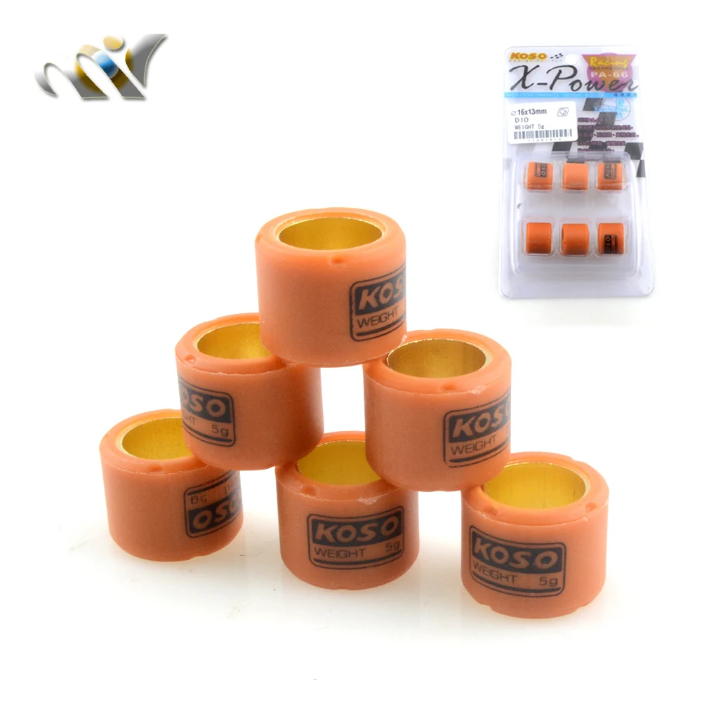 MOFO koso Performance Variator Slider Copper Rollers Clutch 4g-12g For GY6 50 139QMB Dio ZX 50cc Scooter QJ Keeway