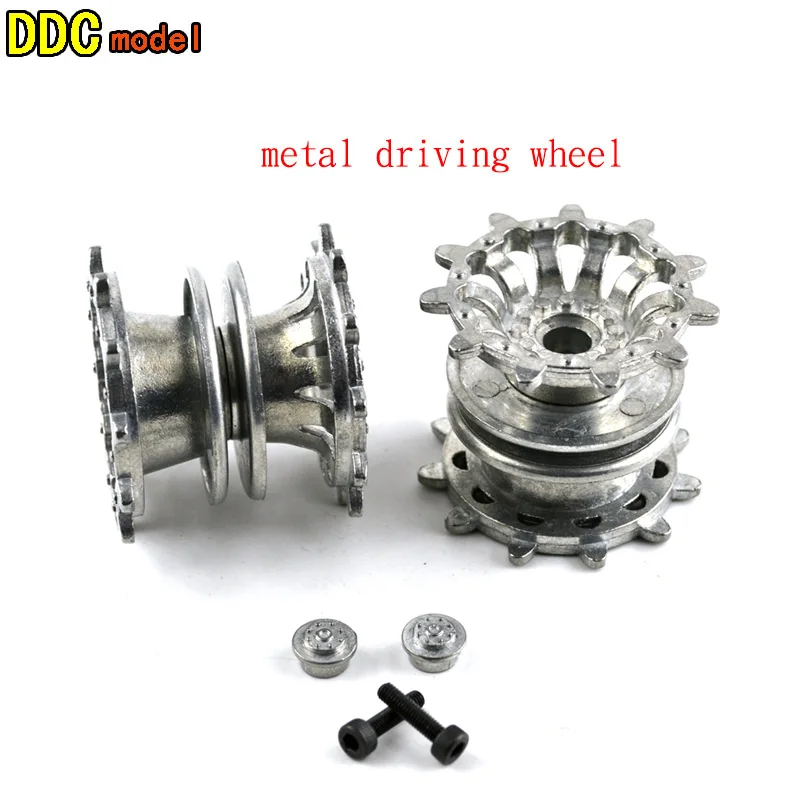 Henglong HL3908 1/16 RC tank upgrade parts metal wheels hubs set track