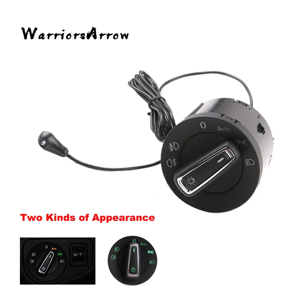 

WarriorsArrow AUTO Headlight Switch Light Sensor Module Upgrade Chrome For Skoda Octavia 2015 Superb