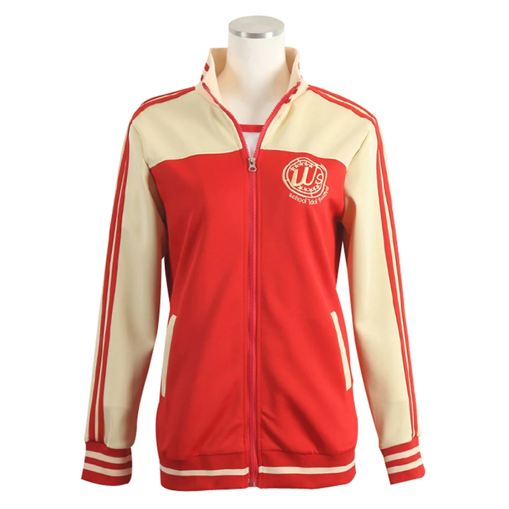 LoveLive Unisex Sonoda Umi Kousaka Honoka Ayase Eli Hoshizora Rin Nishikino Maki Cosplay Costume Casual Coat Jacket