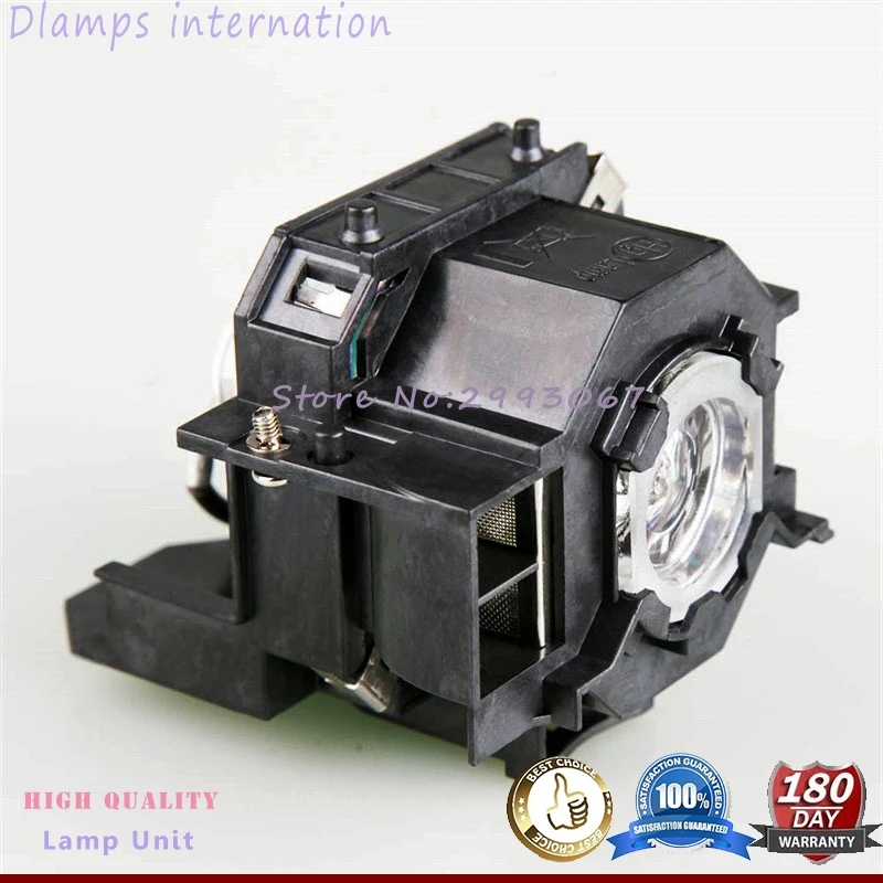 

replacement for ELPLP41 ProjectorLamp V13H010L41 for EPSON S5 S6 S6+S52 S62 X5 X6 X52 X62 EX30 EX50 TW420 W6 77C EMP-H283