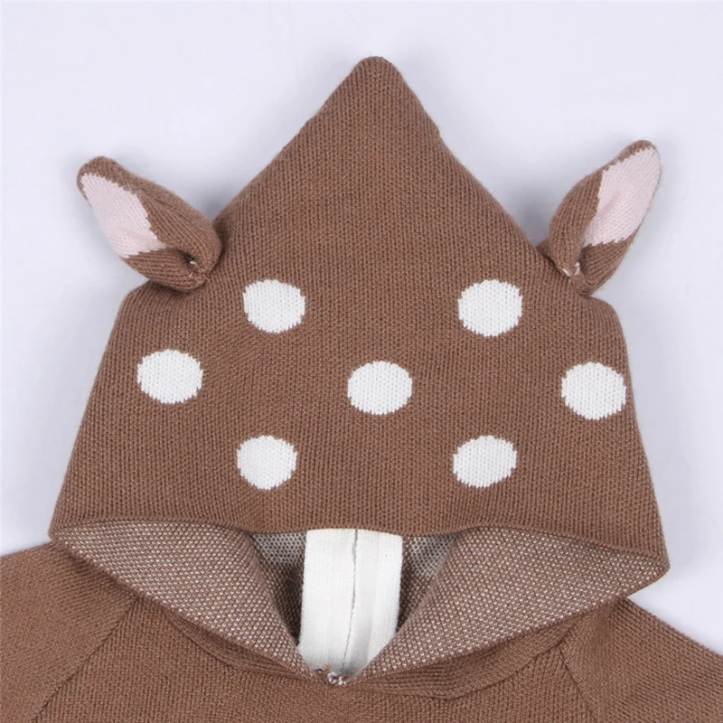 Winter Boys Sweater 3D Rabbit Bunny Pullover New Kids Girls Knitted Cartoon Sweater Bunny Jumpers Baby Girls Winter Clothes