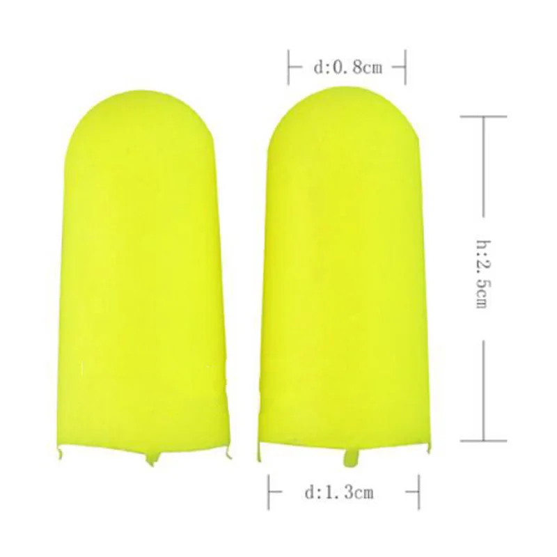 10pairs Authentic 3M312-1250 Noise Reduction Norope Earplugs Foam Soft corded Ear Plug Travel Swimming Protective earmuffs