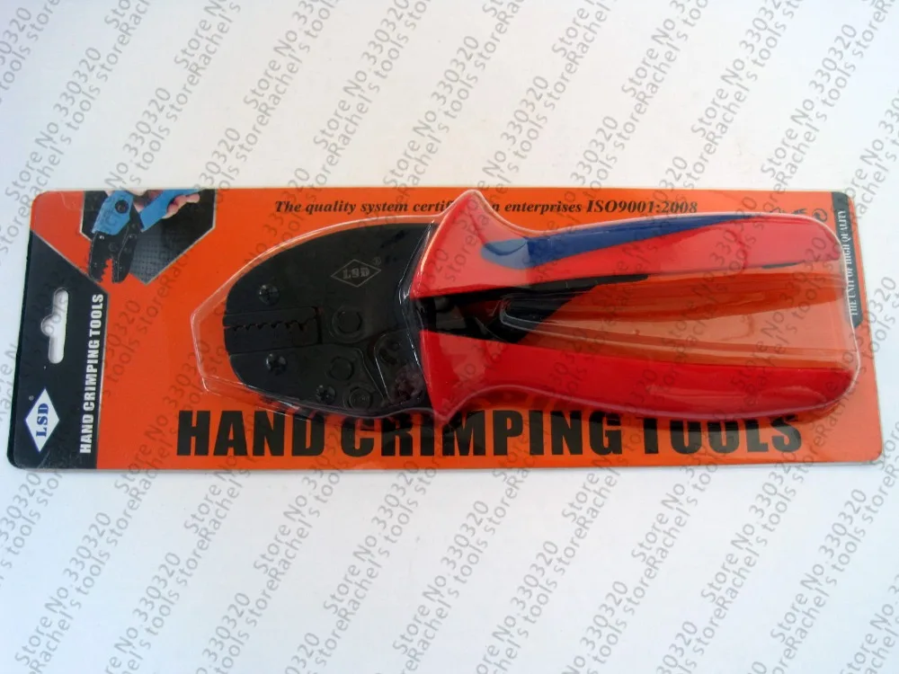 0.5-4mm2 เทอร์มินัล Crimping Tool Bootlace Ferrule Crimper สำหรับสายไฟ end lug S-04WFL