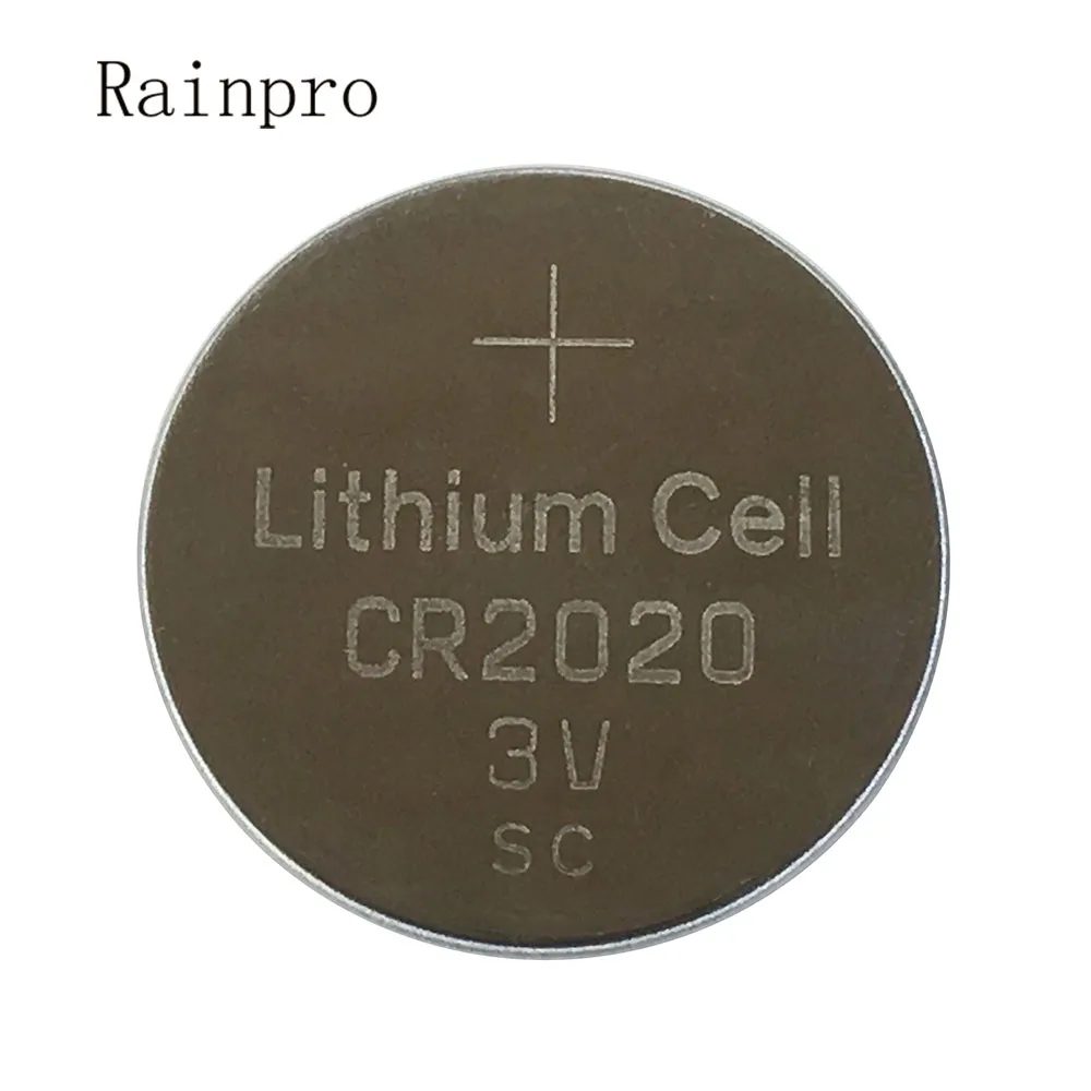  6PCS/LOT CR2020 button battery 3V lithium battery is suitable for remote control / electronic meter and so on