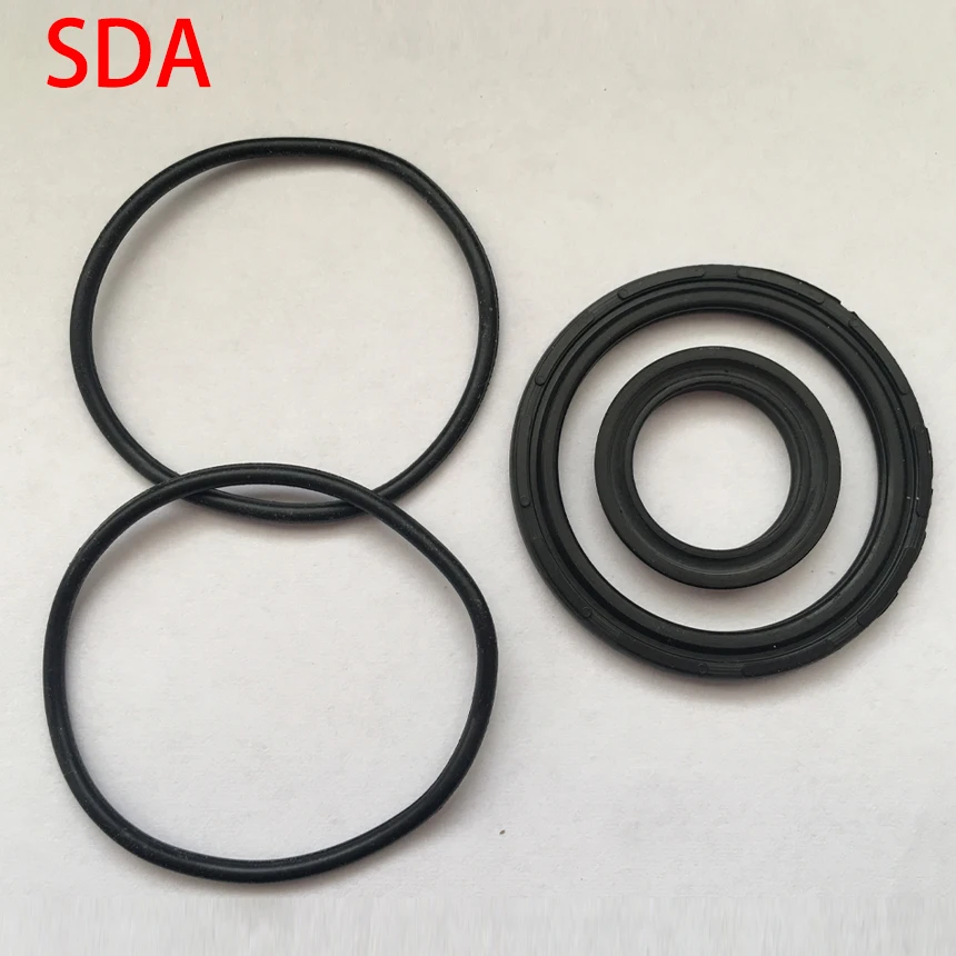 SDA63 SDA100 SDA 63*20 63x20 63*75 63x75 100*50 100x50 Black NBR Rubber Hydraulic Cylinder Piston O Ring Gasket Seal Repair Kit