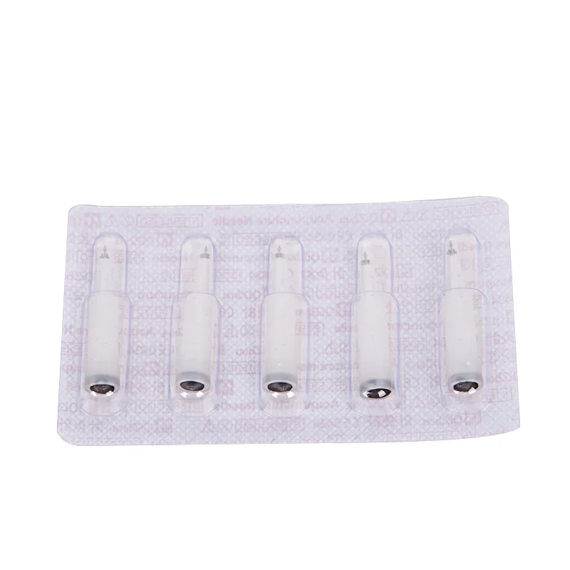 100 pcs ear acupuncture needles qizhou sterile acupunture needle for single use ear massage needle