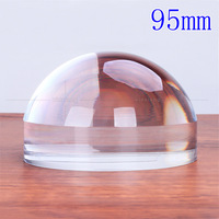 5X 95mm Acrylic Spherical Magnifier Desktop Paper Map Magnifying Glasses Lens Handheld Reading Glass 5 Times Display Appreciate