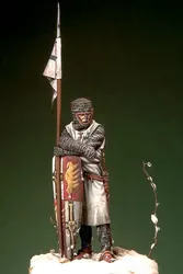 54mm Resin kit Knight of the Teutonic Order XIII Cent