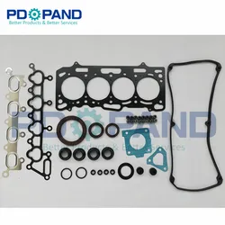 4G18 Engine Overhaul Rebuilding Full Gasket Set MD979214 for Mitsubishi LANCER LING/Kuda/Sparce Star 1.6L 1584CC SE000356