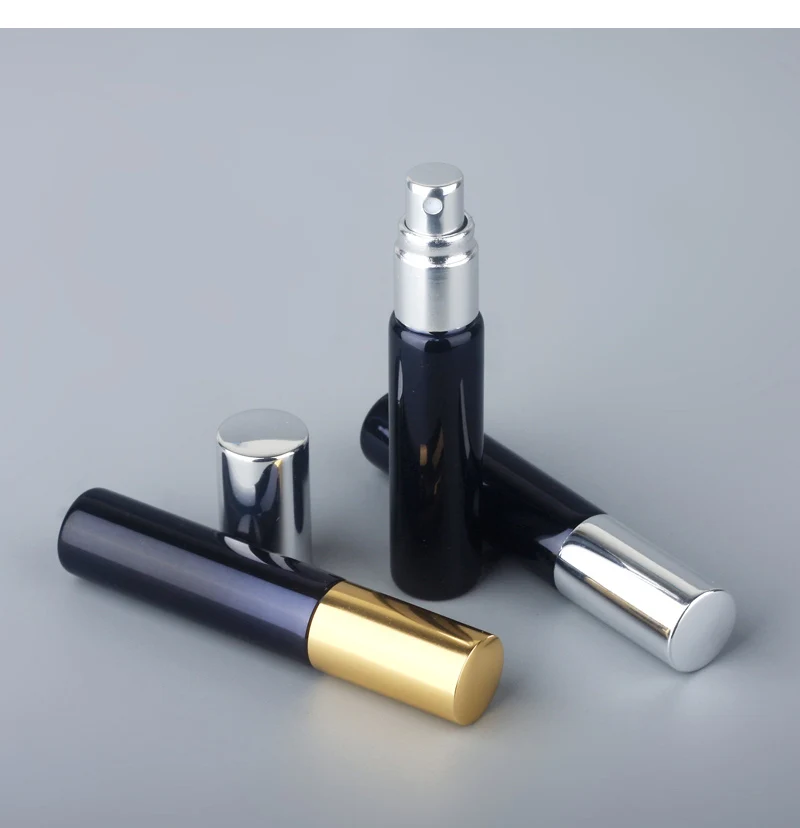 50 Teile/los 10ML UV Beschichtung Glas Mini Parfum Flasche Nachfüllbare Tragbare Parfüm Flasche Spray Flaschen Leere Behälter – Detail 4
