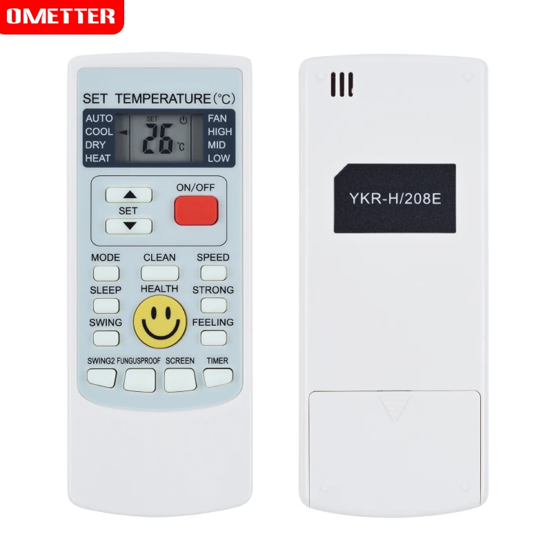 

Ac Remote Control new Original YKR-H/208E For Use For AUX air conditioning Remote Control YKR-H 208E Fernbedienung