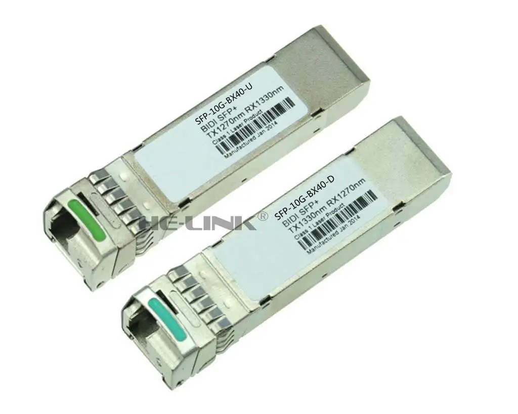 

LODFIBER SFP-10G-BX40-U/SFP-10G-BX40-D C-IS-CO Compatible Pair of BiDi SFP 10G 40km Transceiver