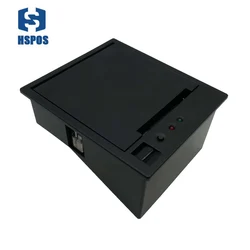 12V 58mm inch kiosk thermal receipt printer auto cut 58mm panel bill printing machine with big paper warehouse HS-EC58