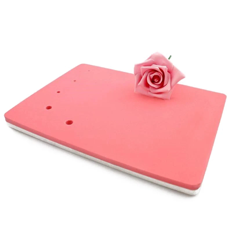 YOMDID 5 Hole Fondant Cake Shaping Mat Cake Pastry Dessert Embossing DIY Decoration Pad Practical Sugar Flowers Drying Tools