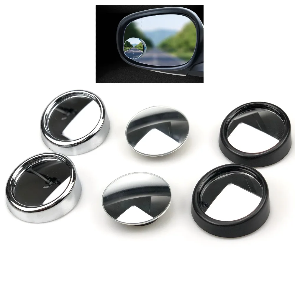 2pcs Car Convex Wide Angle Mirror For Volvo S40 S60 S80 S90 S40 XC60 XC90 V40 V60 V90 C30 XC40 XC70 V70