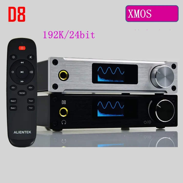 Alientek-d8フルデジタルパワークラスdアンプ,usb,dac,ヘッドフォン