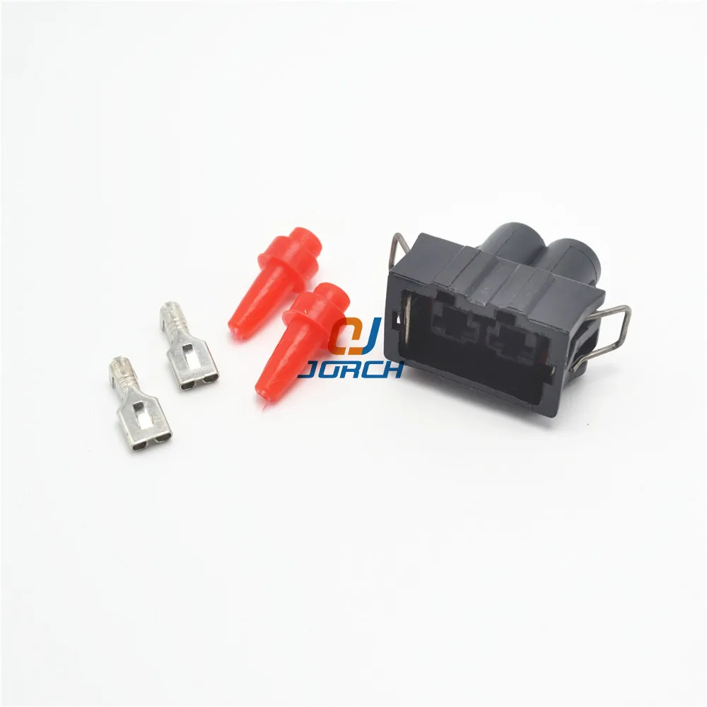 5 sets 2 pin VW 6.3 series waterproof connector 357951772 electrical auto Sound Horn plug connectors 357 951 772