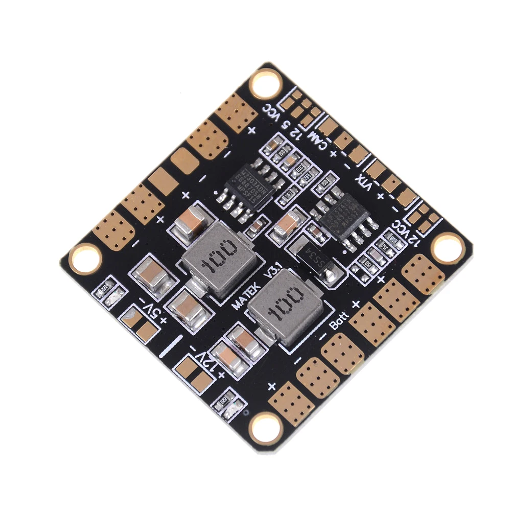 Power Distribution Board PDB  Quadcopter Power Hub Power Distribution Board PDB with BEC 5V & 12V for FPV