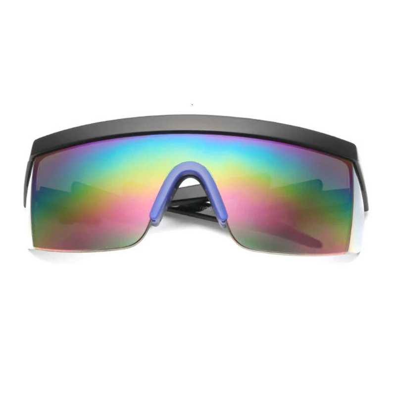 OEC CPO Vintage Men Sunglasses For Men Brand Designer One Piece Women Oversize Goggles Outdoor Sun Glasses For Men O45