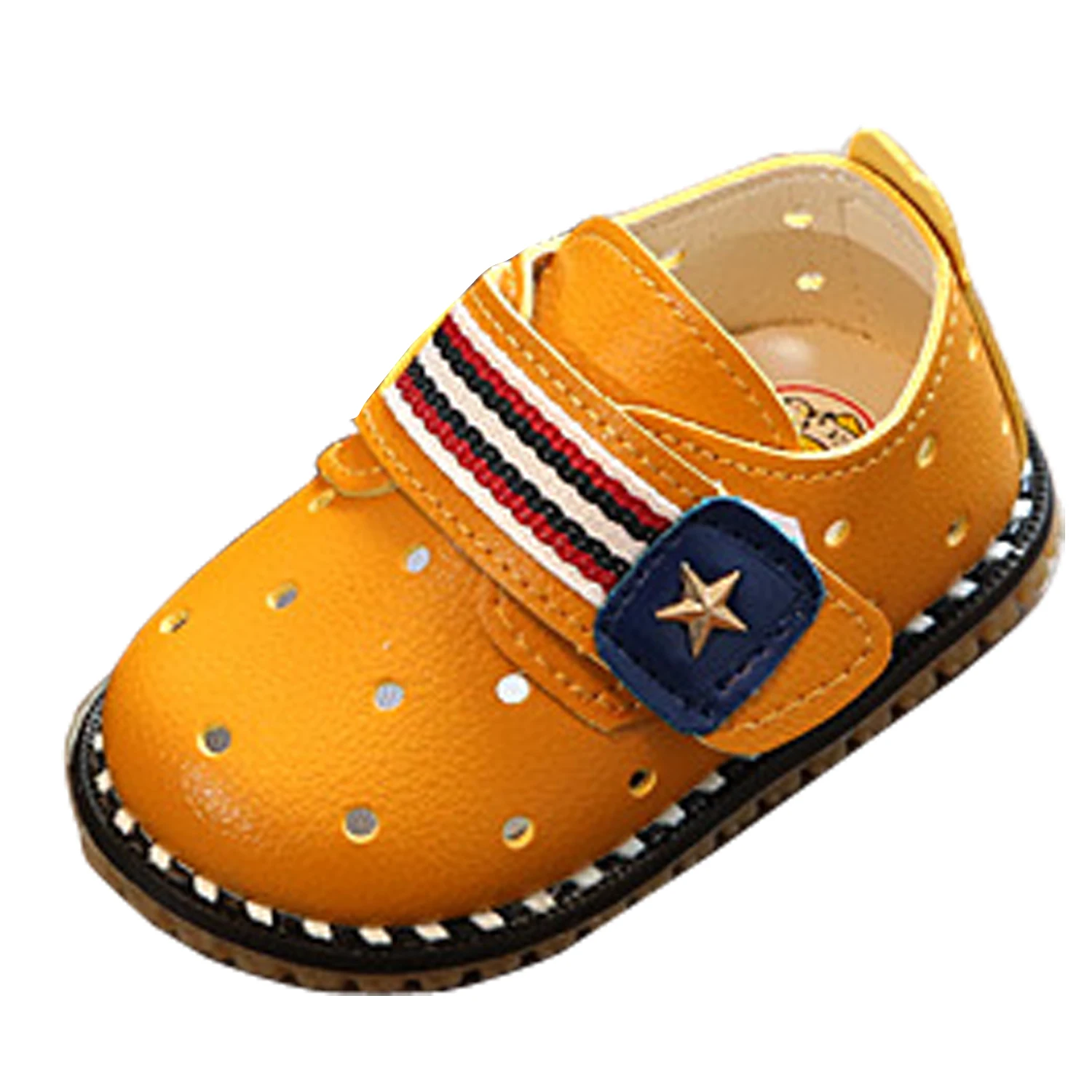 3-color Casual star Children Shoes Candy Color Girls Shoes New Summer Autumn Baby boys Kids Soft Single Shoes Size 15-19