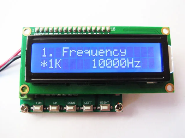 Free shipping HM350 Pulse signal generator 1Hz-100KHz PWM duty cycle of steering gear