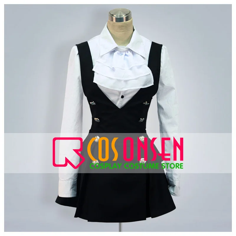 

COSPLAYONSEN Inu x Boku SS Ririchiyo Shirakiin&Karuta Roromiya Uniform.Ver Cosplay Costume All Size Custom Made