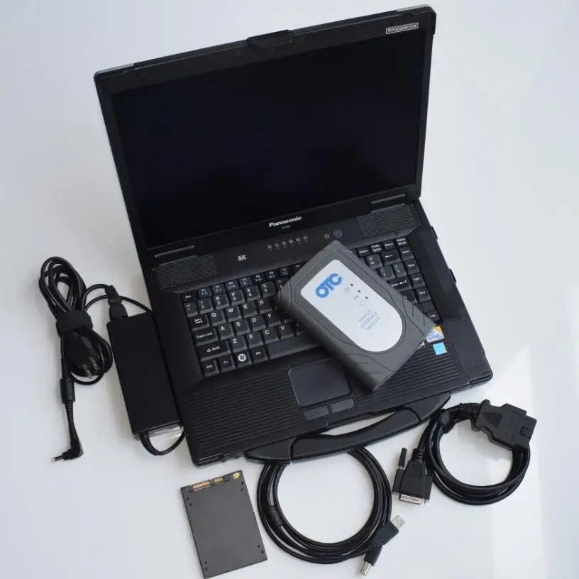 

for T-OYOTA OTC Latest 13.00.022 Global Techstream GTS OTC VIM OBD Scanner OTC Scanner with IT3 software in cf-52 laptop 4g