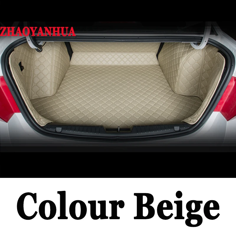 Custom car trunk mats fit All Models for  Toyota Camry RAV4 Prius Prado Highlander Sienna zelas  styling trunk mats