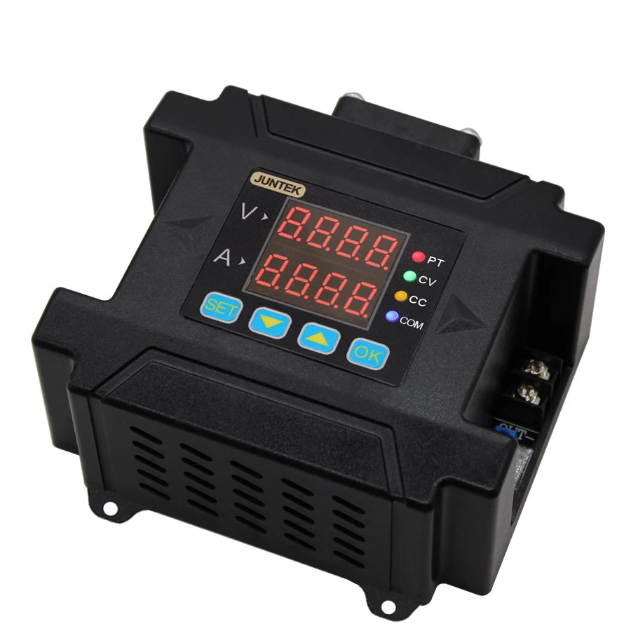 JUNTEK DPM8608 60V8A Programmable DC DC Digital Adjustable Step Down Voltage Bench Power Supply Buck Converter 485 Communication