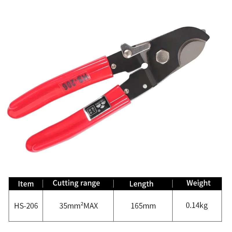 LK -22A /38A /60A Isolierte Kabelschneider Elektriker Professionelle Zange Schock Abisolierzange Werkzeug Kabel Schere Handwerkzeuge – Detail 5