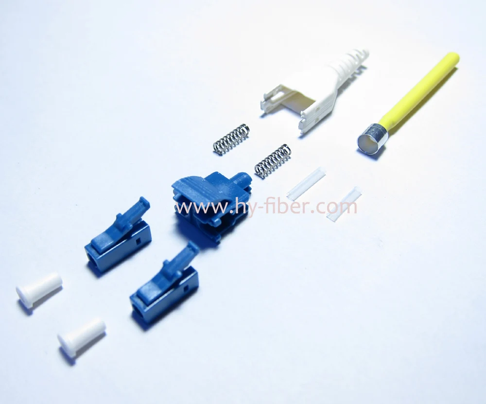 LC SM Uniboot Connectors, Duplex