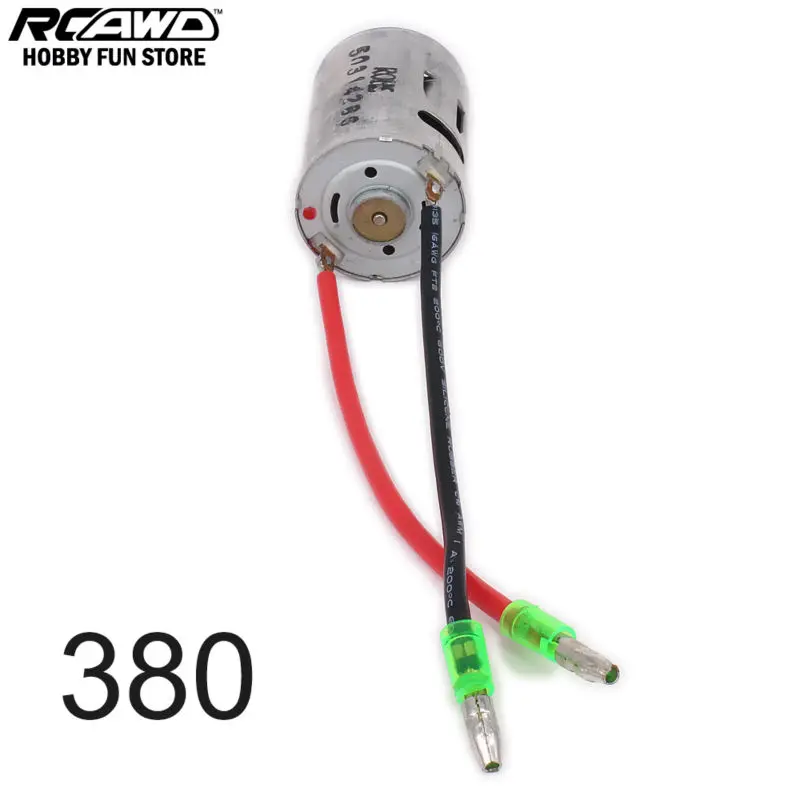 RCAWD Servo Motor 1/16 HSP 380 18000rpm 390 20000rpm 7.2V Brushed Motor For Rc Car 1/16 HSP Monster Truck Short Course 28006