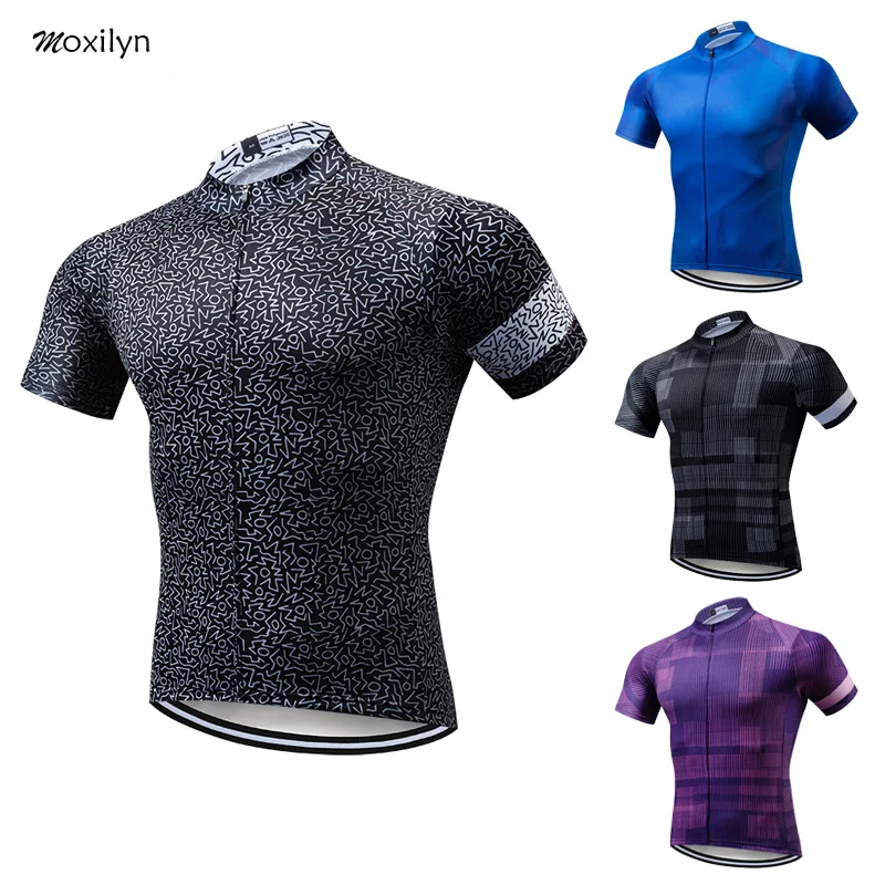 

Moxilyn Mens Cycling Jerseys Top Skinsuit Cycling Clothing Mountain Bike MTB Shirt Breathable Sweat-absorbing Quick-drying Shirt