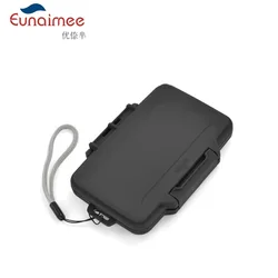 Memory Card Case Box Storage Holder 8SD 8TF Micro SD 16pcs Hard Bag Waterproof Plastic Shaped 8TF+8SD Black Silver